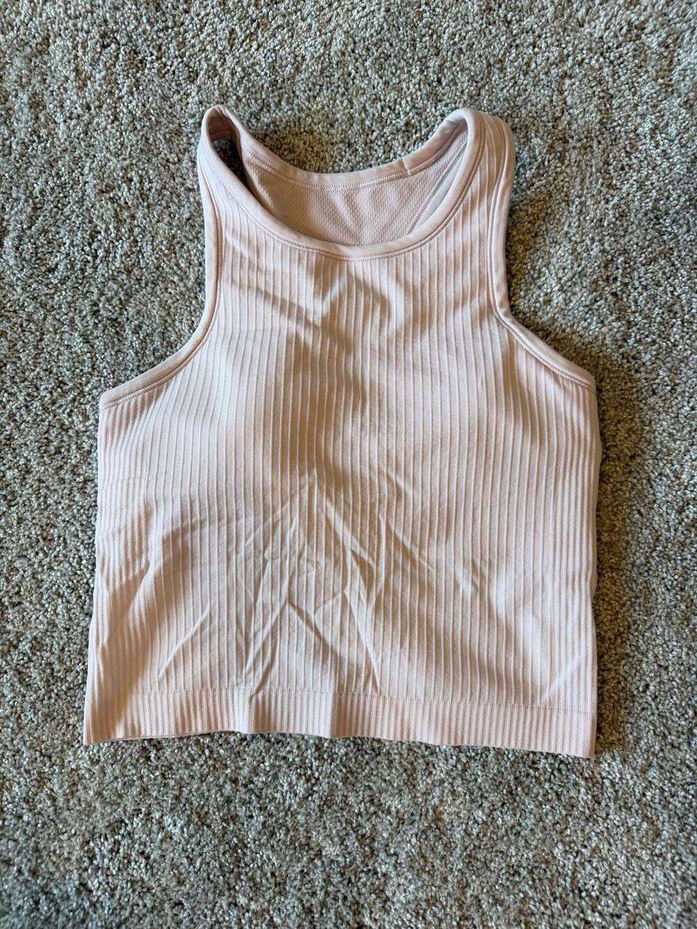 Lululemon Ebb to Street Racerback Crop Tank Top